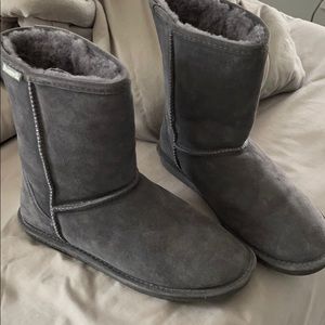 Bear paw fluffy boots